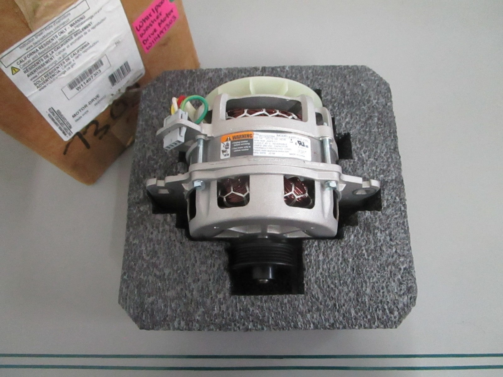 Whirlpool W11497303 NEW OEM Top Load Washer Drive Motor Maytag Kenmore 0820