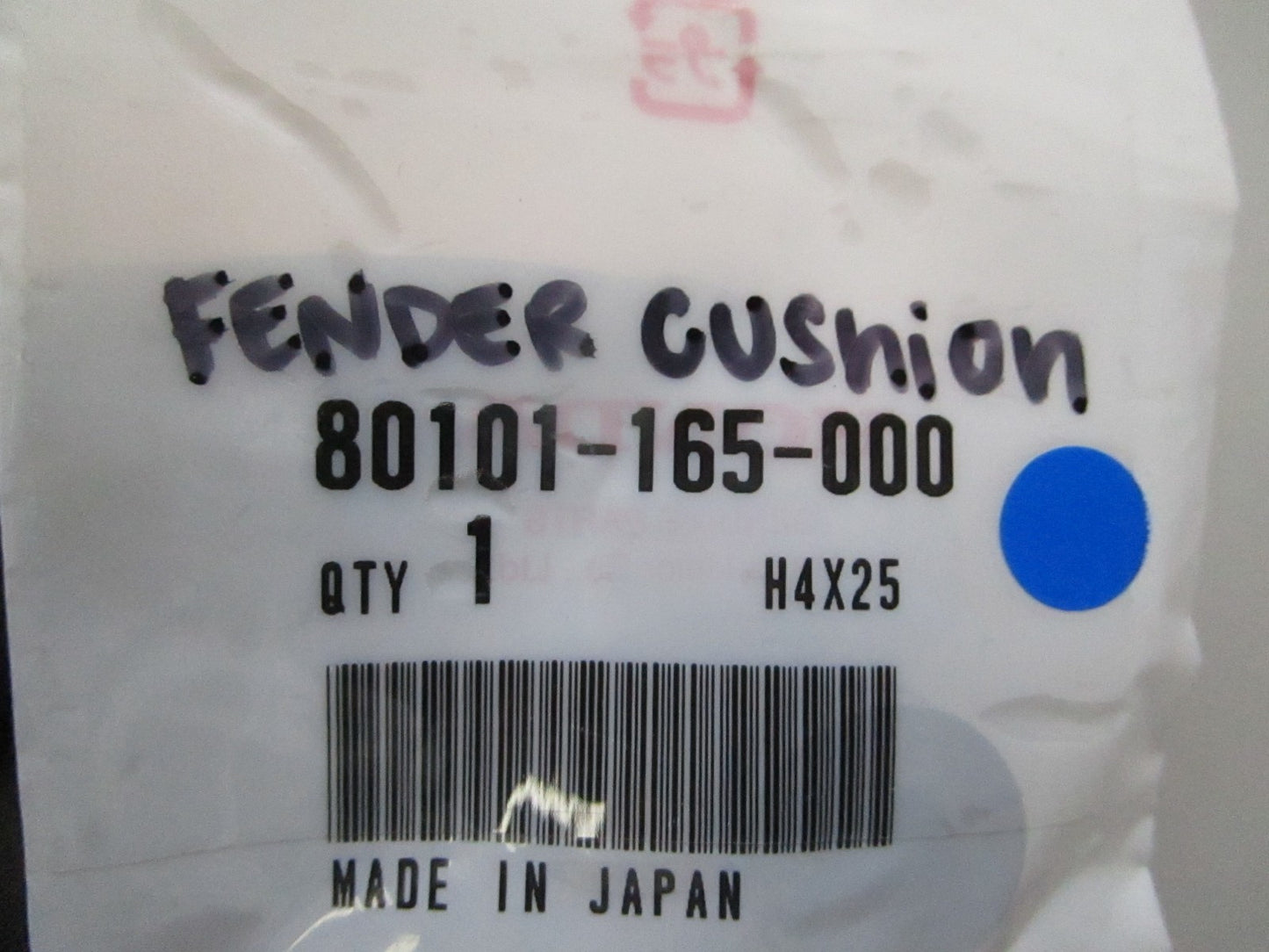*NEW OEM* 0810 Honda Fender Cushion 80101-165-000