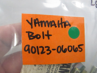 NEW OEM (LOT OF 5) 90123-06065 Yamaha Bolt 0810