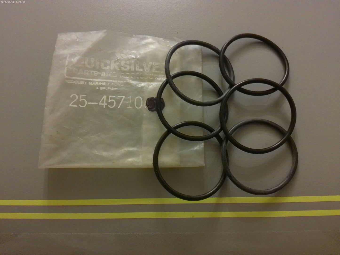 *NEW OEM* (LOT OF 6) 0810 Mercury Quicksilver O-Ring 25-45710