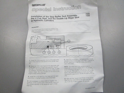 NEW OEM 8C-9126 CAT Seal Assembly 0810