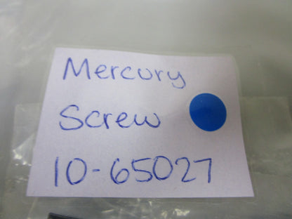 *NEW OEM* 0810 Mercury Quicksilver Screw 10-65027