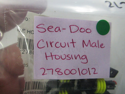NEW (LOT OF 2) 278001012 Sea-Doo Circuit Male Housing 0810