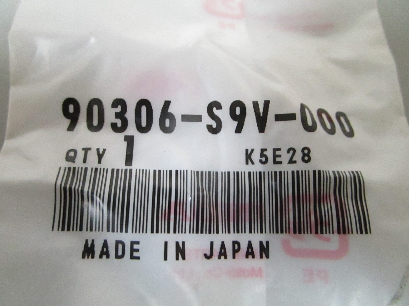 NEW OEM 90306-S9V-000 Honda Hinge Nut 0810