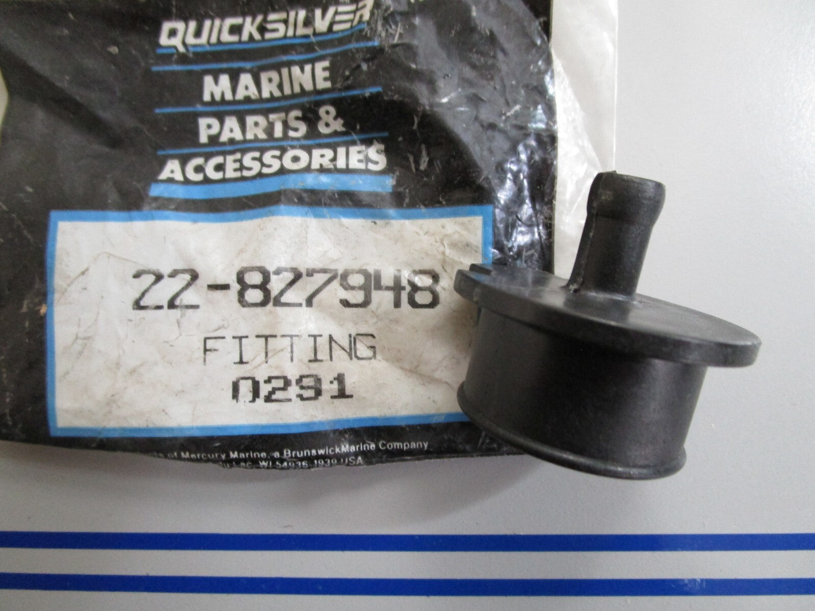 *NEW OEM* 0810 Mercury Quicksilver Telltale Fitting 22-827948