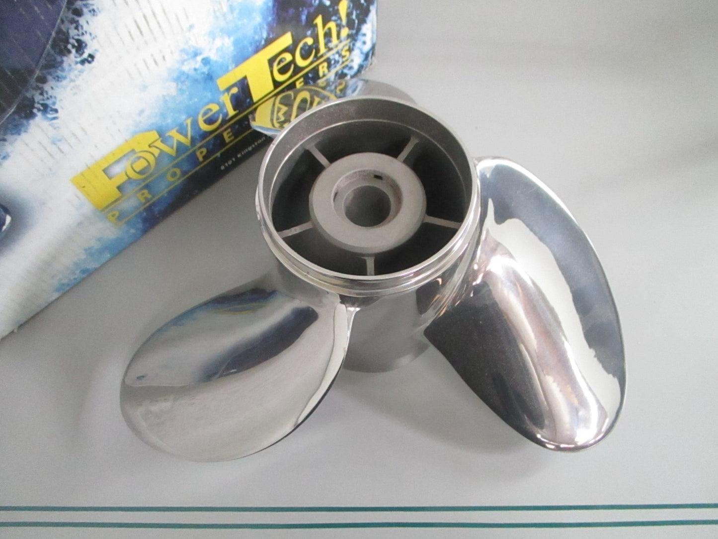 NEW OFS3R14PCL200 Power Tech 15.25×14 Stainless Steel Universal Propeller 0820