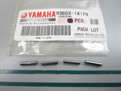 NEW OEM (LOT OF 4) 93603-14179-00 Yamaha Dowel Pins 0810