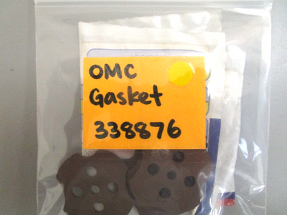 *NEW OEM* (LOT OF 4) 0750 OMC Johnson Evinrude GASKET 338876 0338876