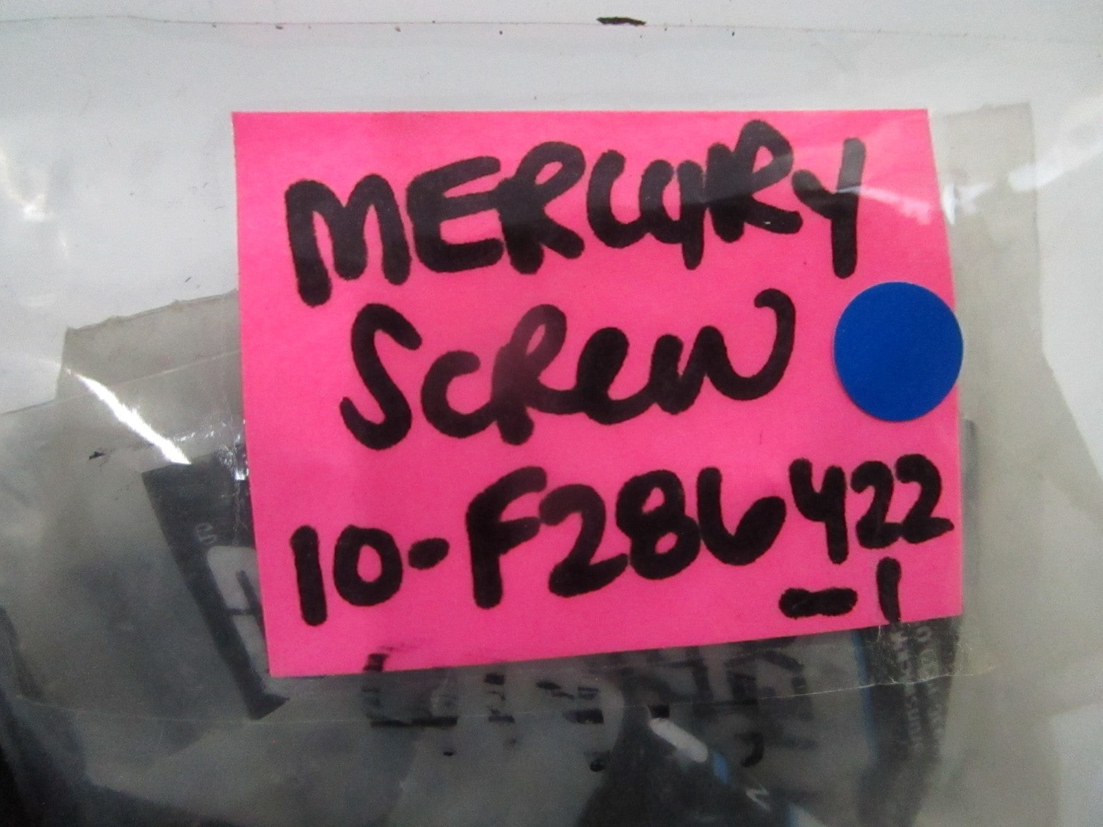 *NEW OEM* 0810 Mercury Quicksilver Screw 10-F286422-1