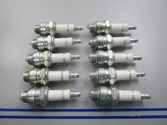 NEW (LOT OF 10) J4C Champion Spark Plug 0810