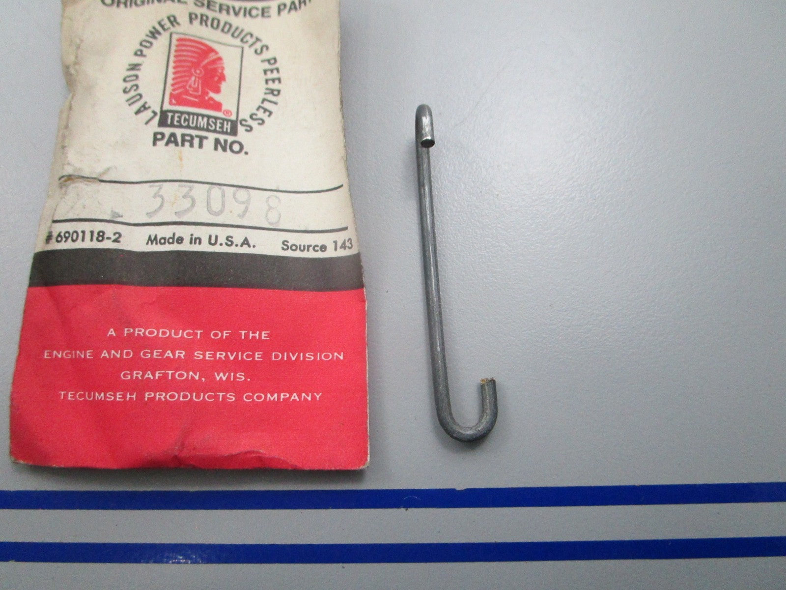 NEW OEM 33098 Tecumseh Governor Link 0810