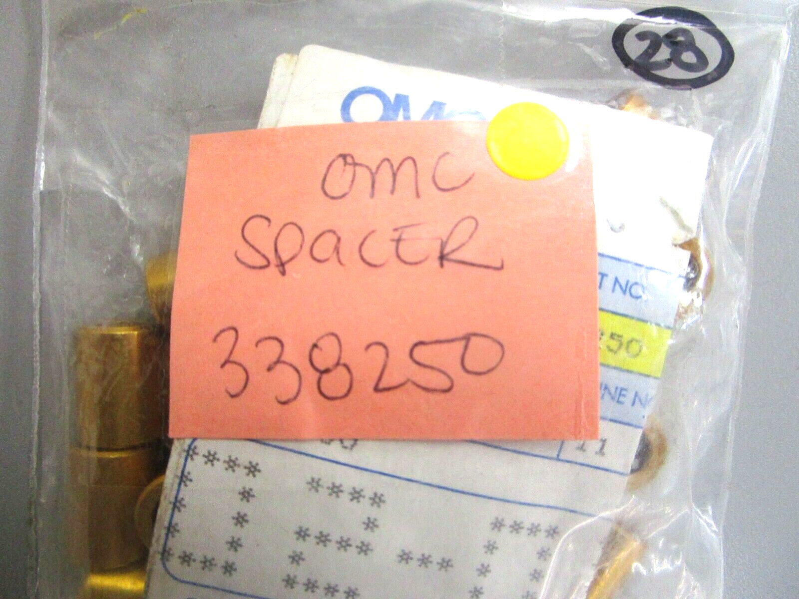 *NEW OEM* 0750 OMC Johnson Evinrude SPACER 338250 0338250