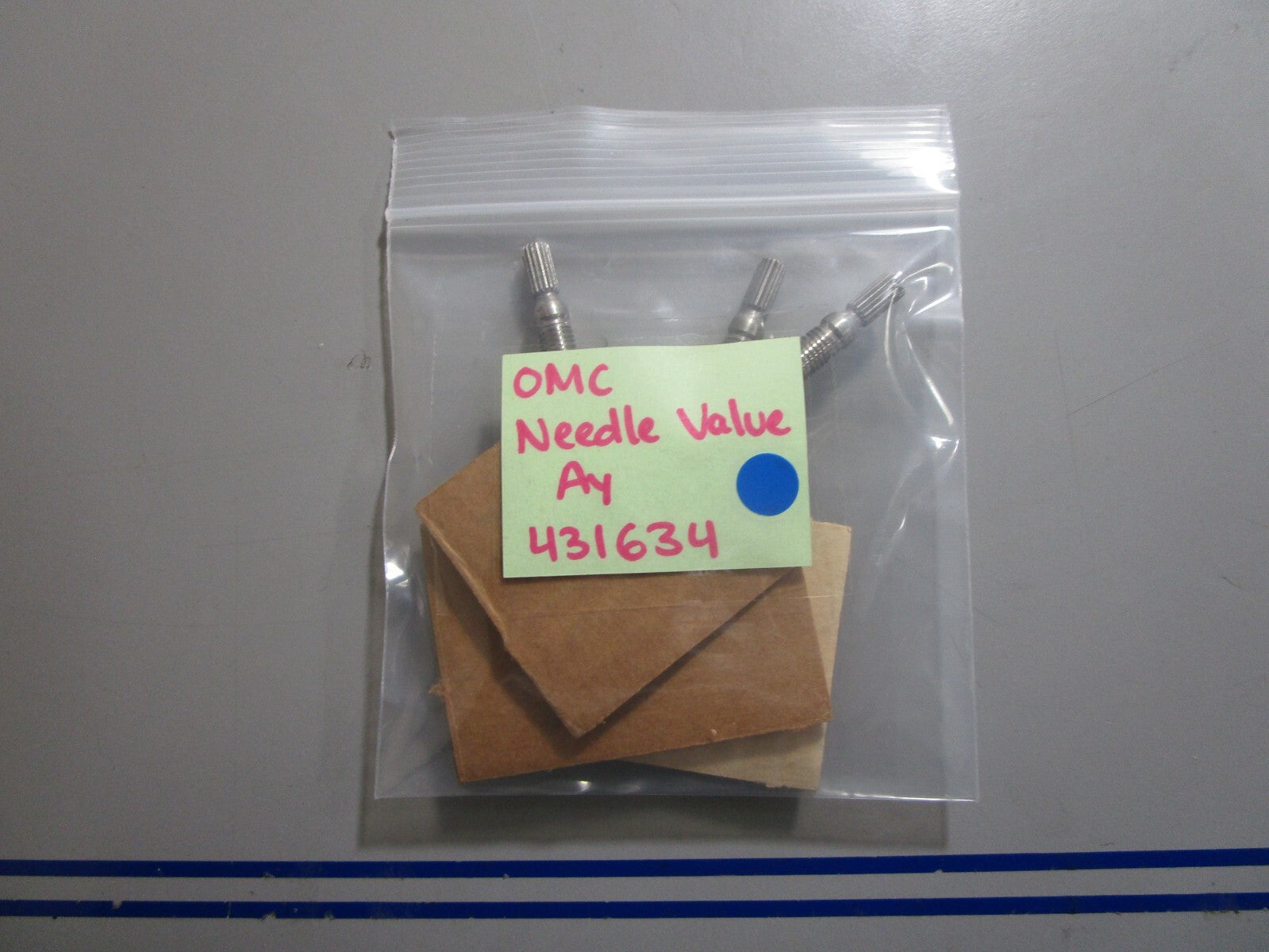 *NEW OEM* 0810 OMC Johnson Evinrude Needle Valve Assembly 431634 0431634