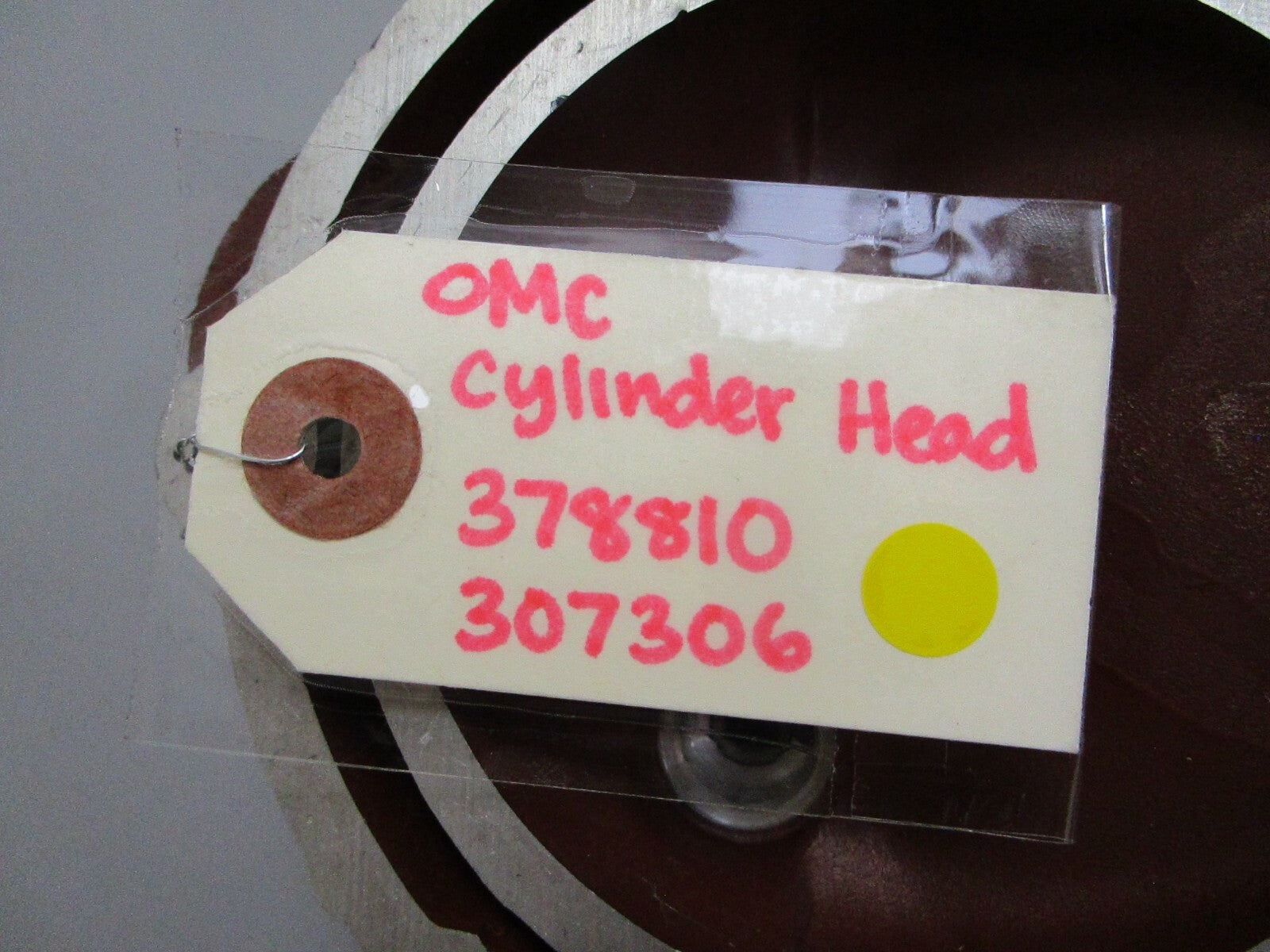 *NEW OEM* 0820 OMC Johnson Evinrude Cylinder Head 378810 307306 0378810 0307306