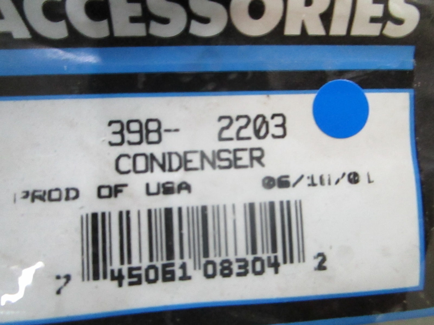 *NEW OEM* 0810 Mercury Quicksilver Condenser 398-2203