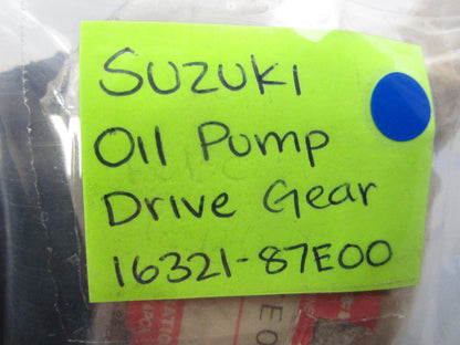 *NEW OEM* 0810 Suzuki Oil Pump Drive Gear 16321-87E00