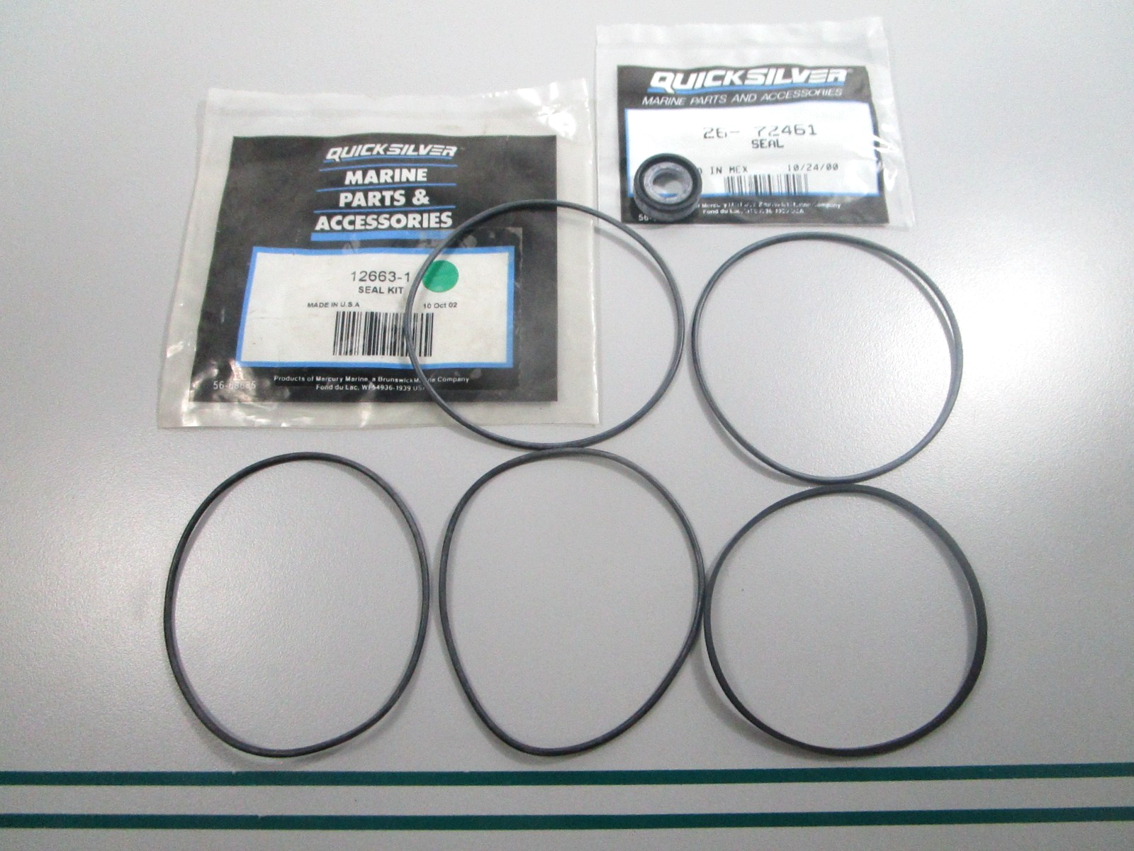 NEW OEM 12663-1 Mercury Quicksilver Seal Kit 0810