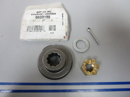 *NEW OEM* 0810 OMC Johnson Evinrude Prop Nut Kit 5033195