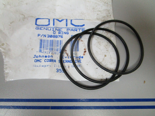 *NEW OEM* (LOT OF 3) 0810 OMC Johnson Evinrude O-Ring 308876 0308876