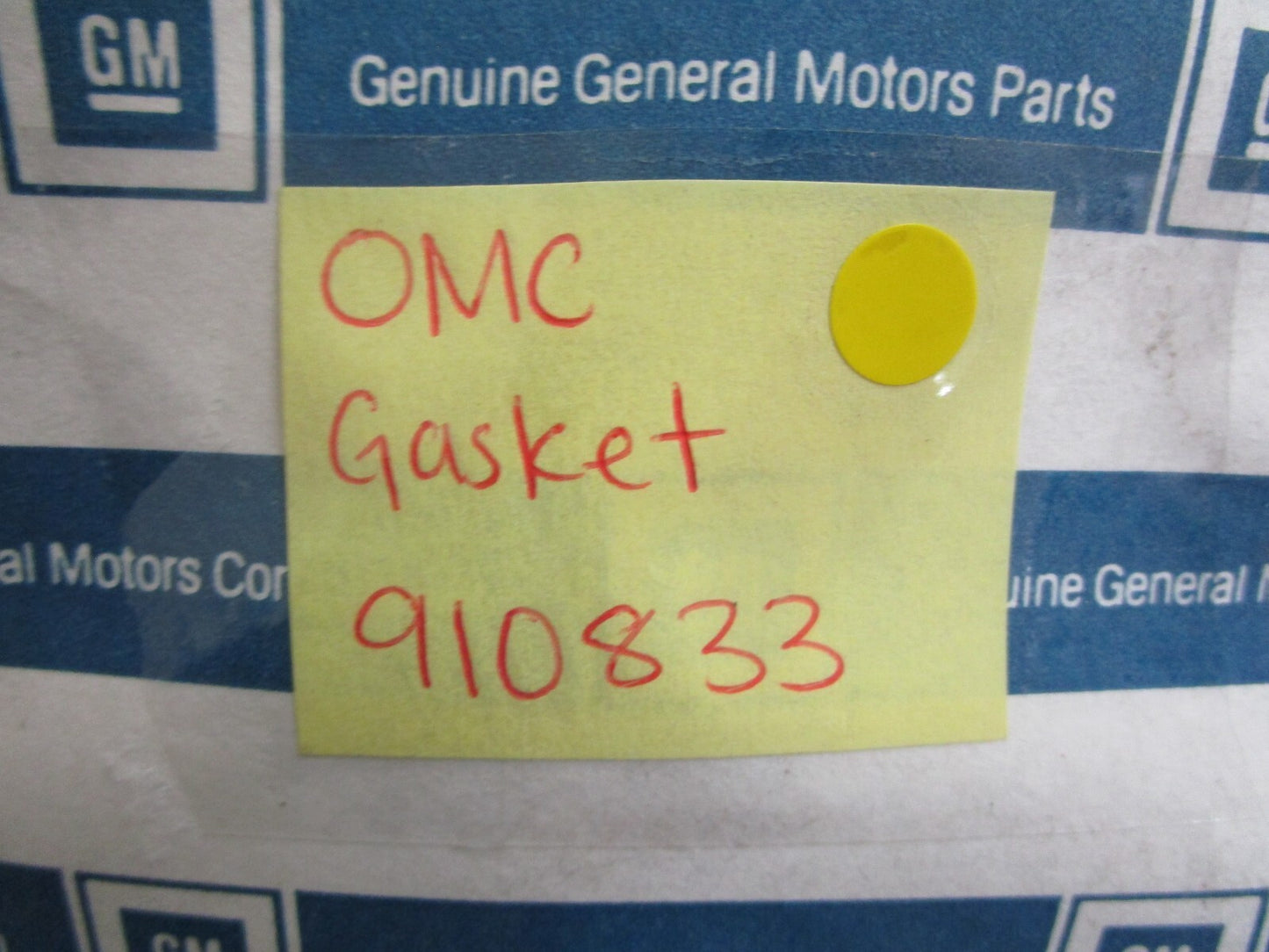 *NEW OEM* 0820 OMC Johnson Evinrude Gasket 910833 0910833