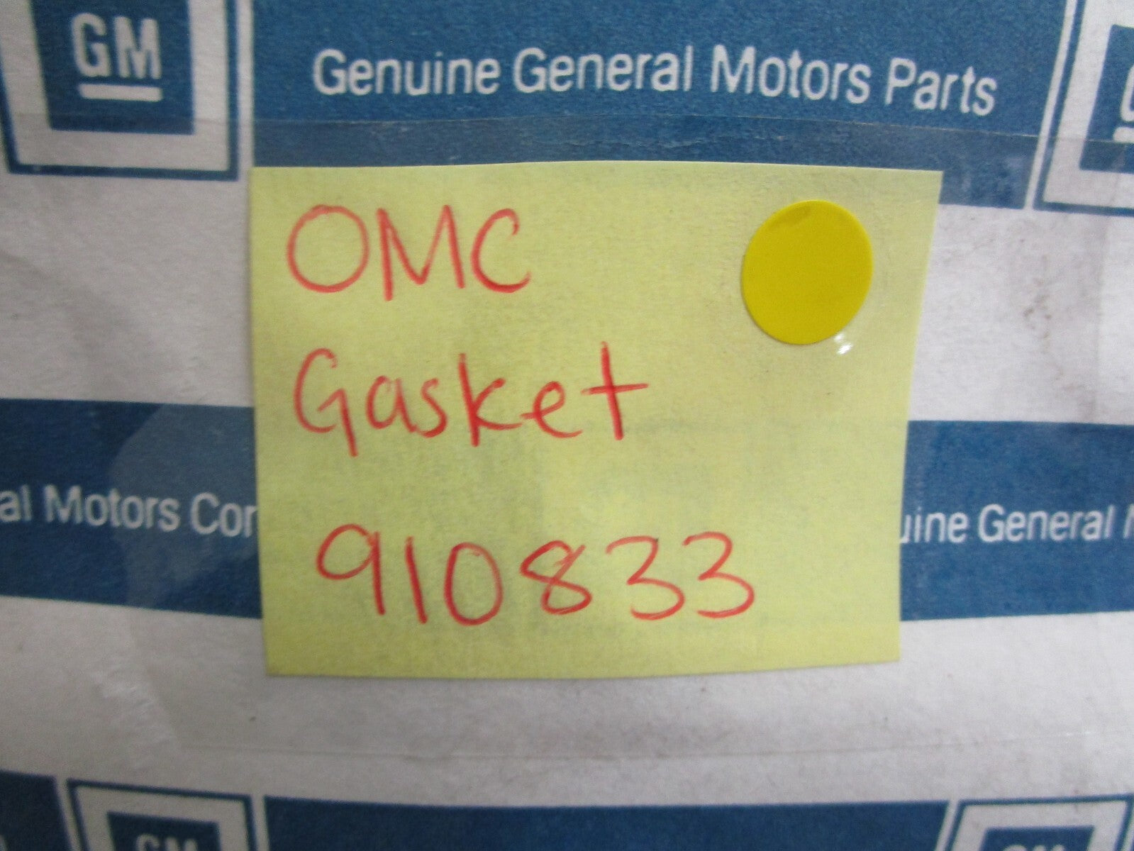 *NEW OEM* 0820 OMC Johnson Evinrude Gasket 910833 0910833