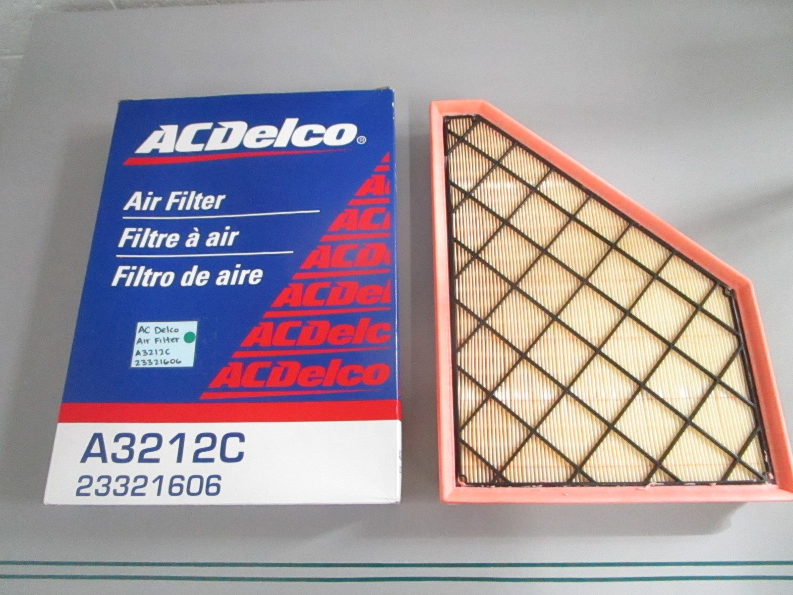 NEW OEM A3212C 23321606 AC Delco Air Filter 0820
