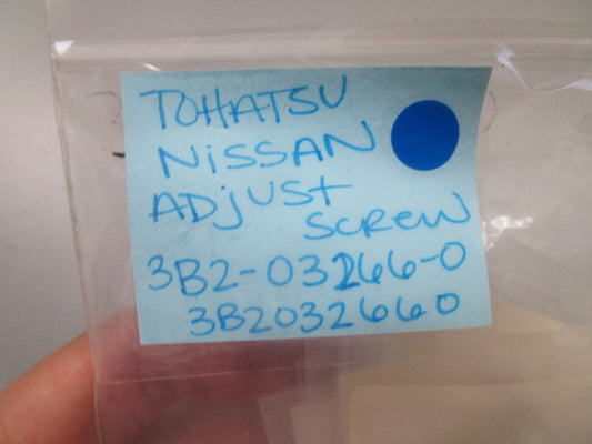 *NEW OEM* (LOT OF 3) 0770 Tohatsu Nissan Adjust Screen 3B2-03266-0 0B2032660