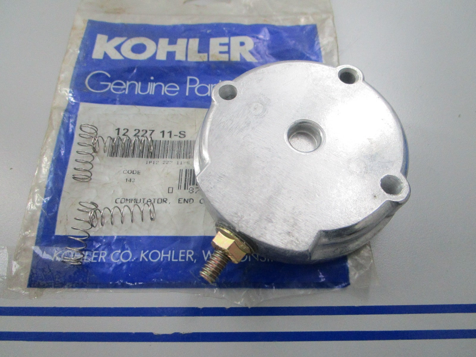 NEW OEM Kohler End Cap Commutator 12 227 11-S 0810