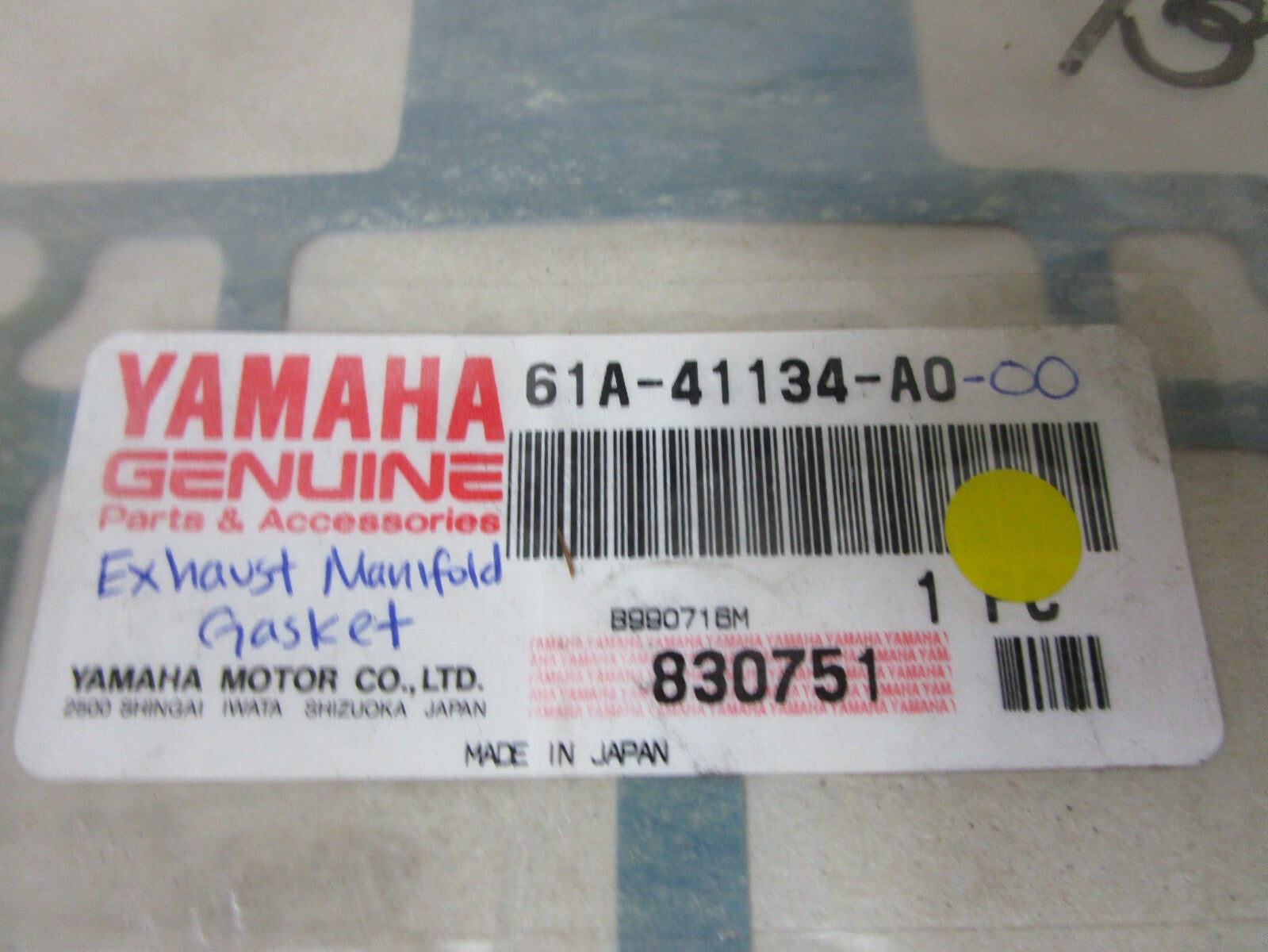 *NEW OEM* 0810 Yamaha Exhaust Manifold Gasket 61A-41134-A0-00