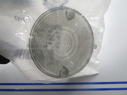 *NEW OEM* 0810 Harley Davidson Dom Front Turn Signal Lens Grey 69329-02