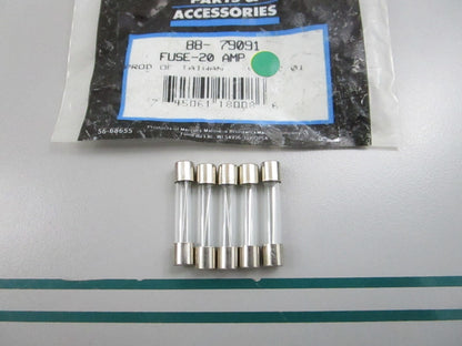 NEW OEM (LOT OF 5) 88-79091 Mercury Quicksilver 20 AMP Fuse 0810