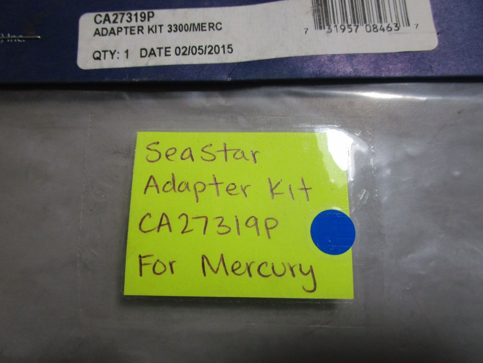 *NEW* 0770 SeaStar Adapter Kit CA27319P For Mercury