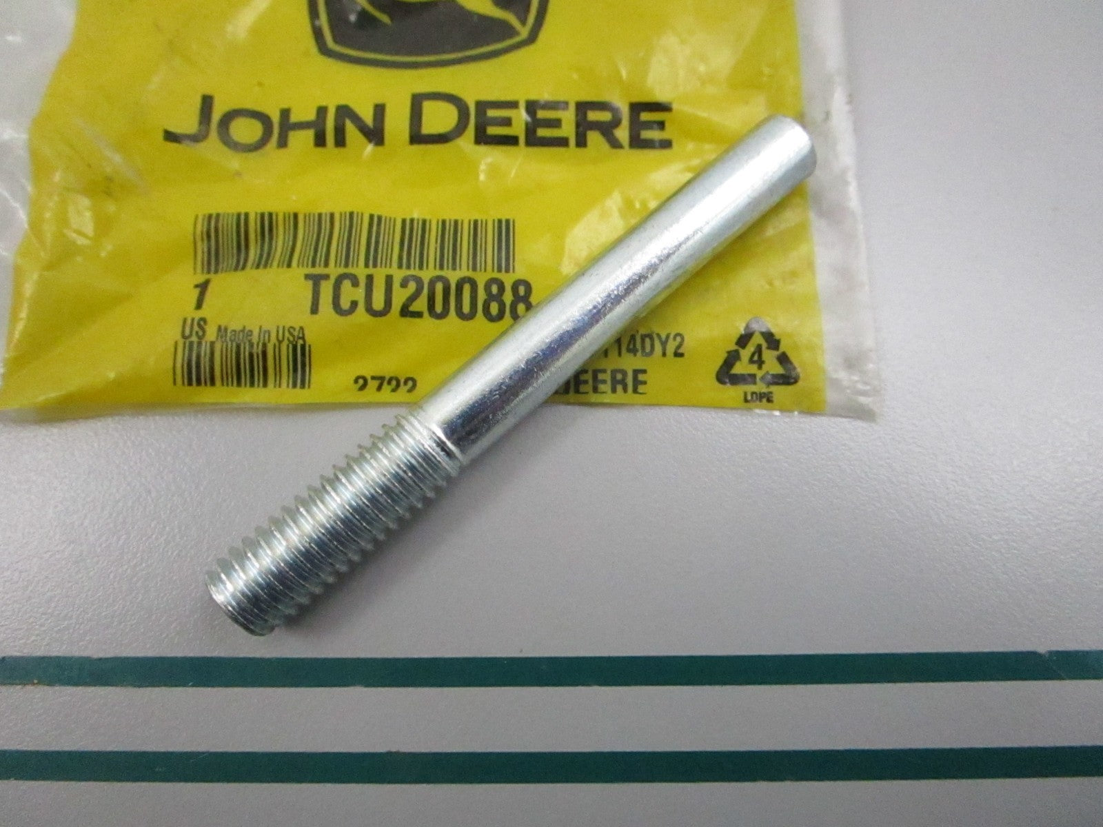 NEW OEM TCU20088 John Deere Finishing Rake Stud 0810