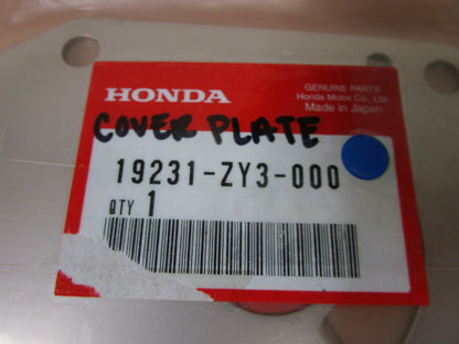 *NEW OEM* 0720 Honda Cover Plate 19231-ZY3-000
