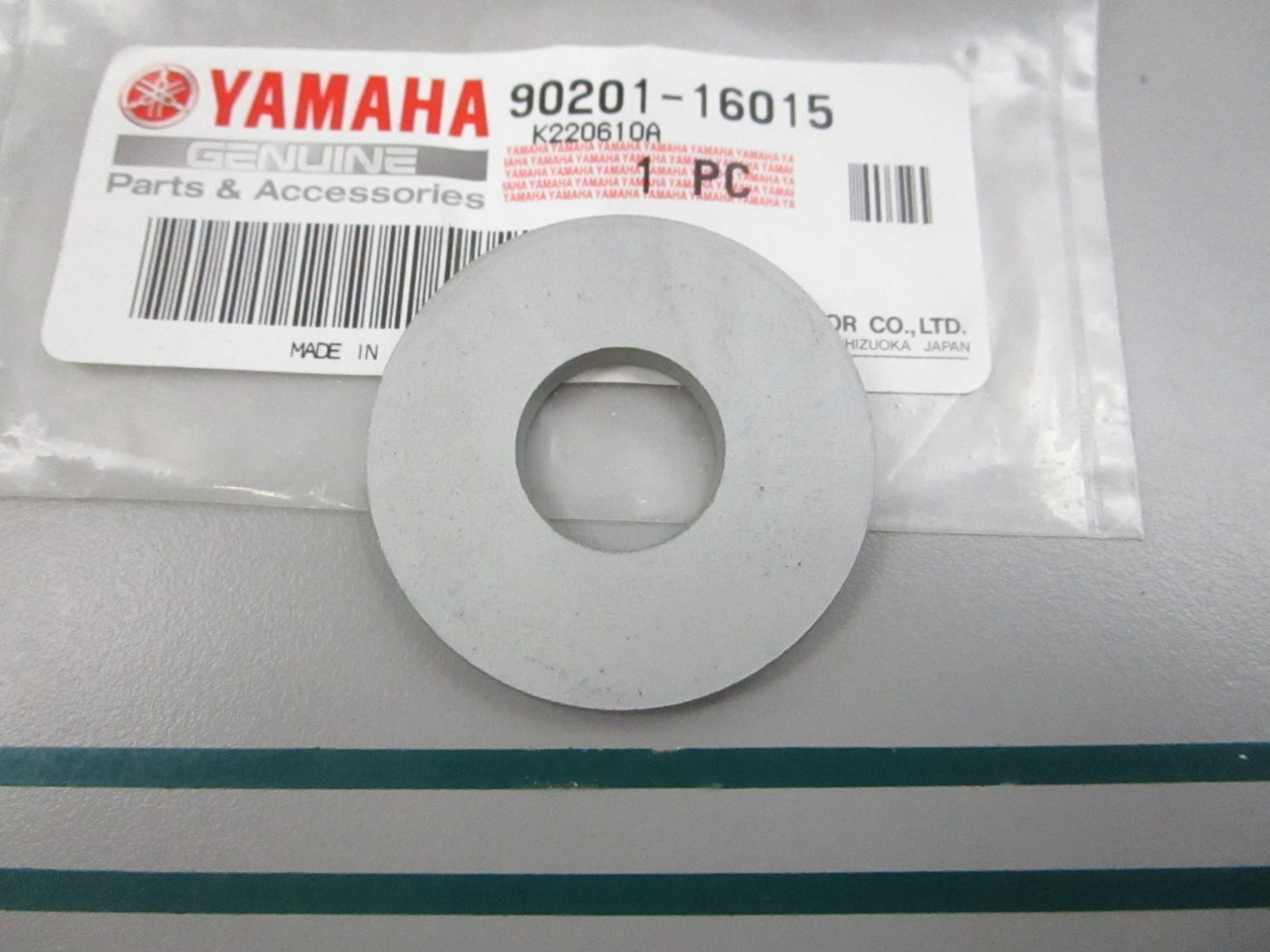 NEW OEM 90201-16015-00 Yamaha Washer 0810