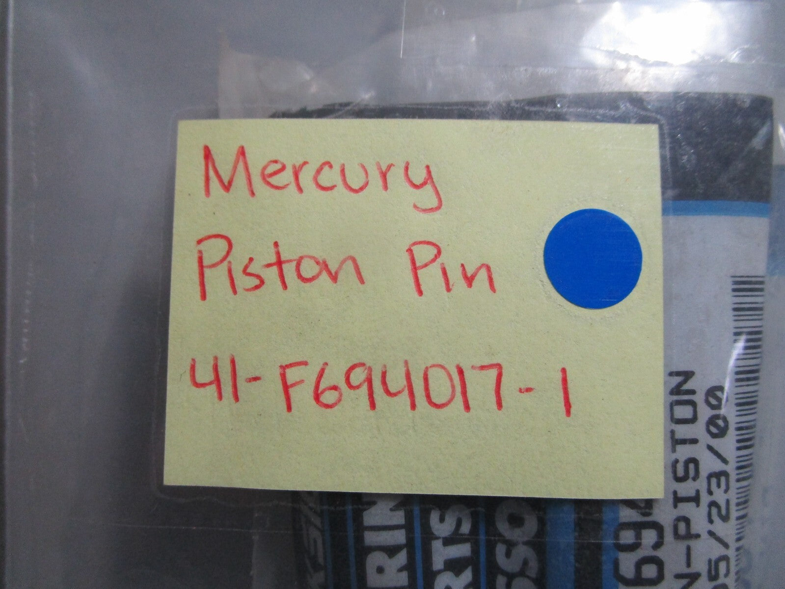 *NEW OEM* 0810 Mercury Quicksilver Piston Pin 41-F694017-1
