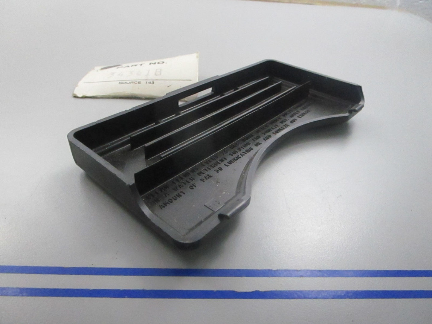 NEW OEM 34341B Tecumseh Air Cleaner Cover 0810