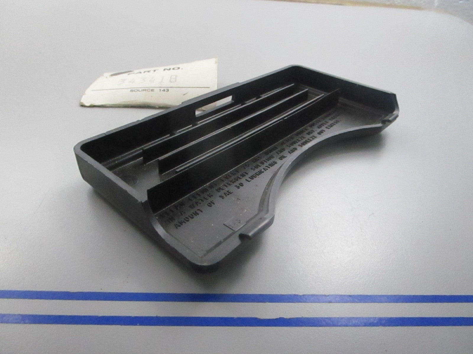 NEW OEM 34341B Tecumseh Air Cleaner Cover 0810