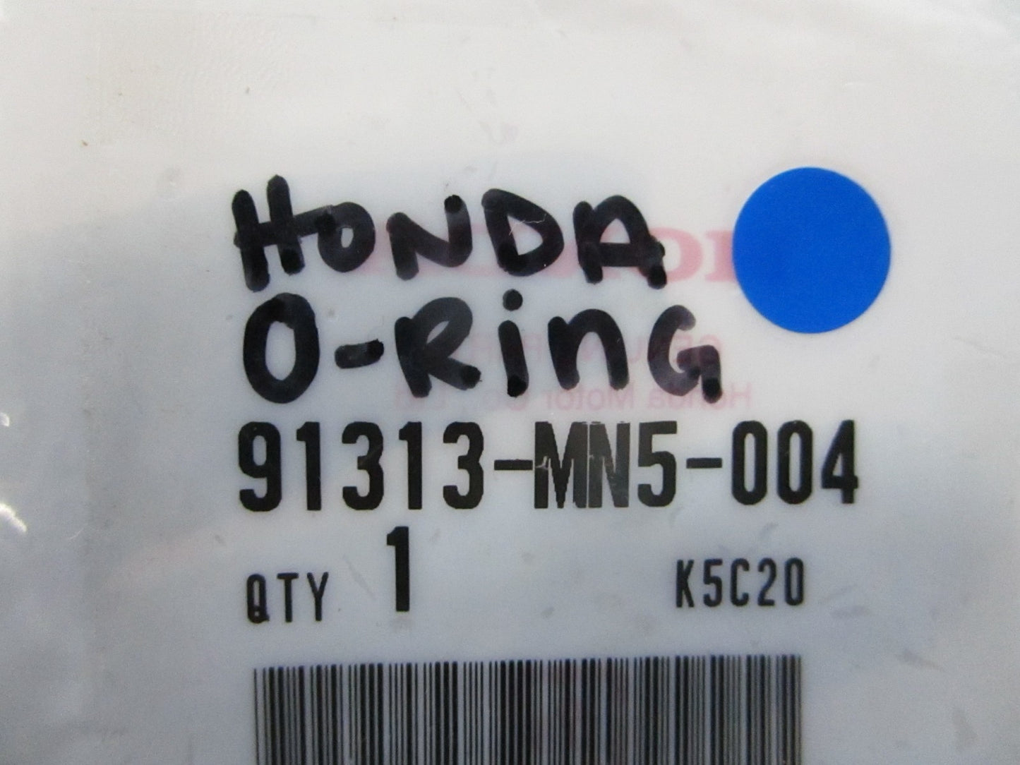 *NEW OEM* 0810 Honda O-Ring 91313-MN5-004