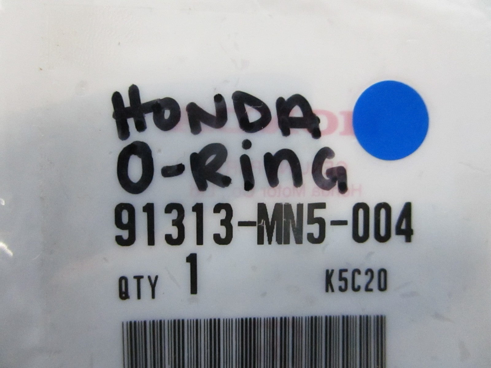 *NEW OEM* 0810 Honda O-Ring 91313-MN5-004