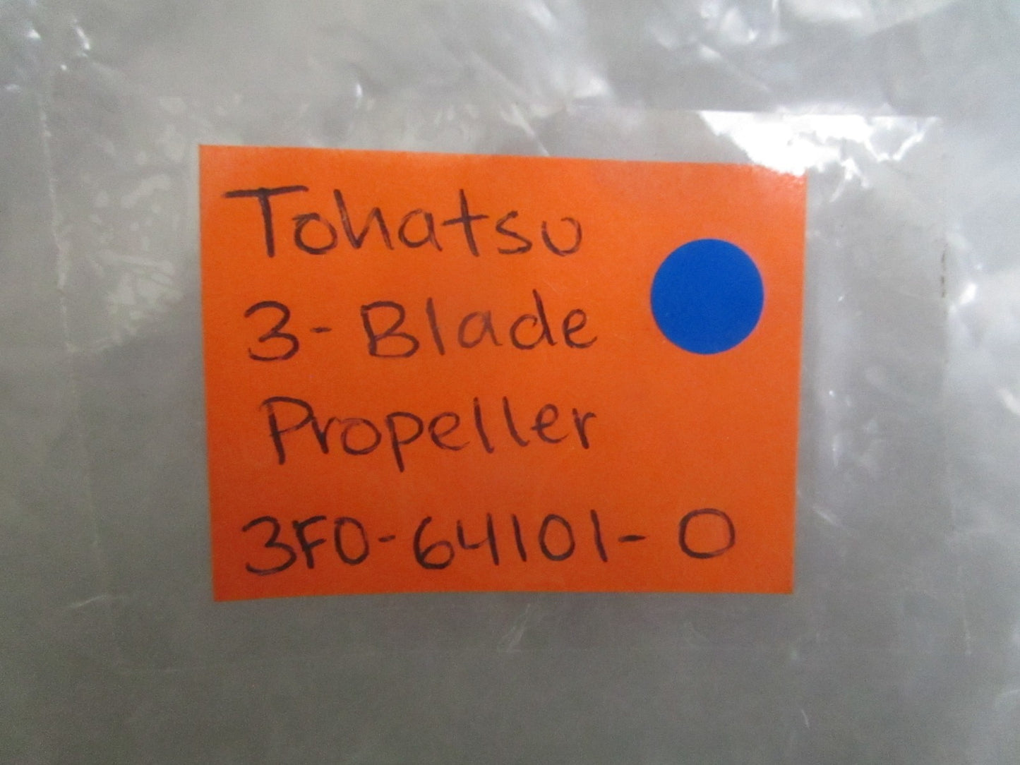 *NEW OEM* 0820 Tohatsu 3-Blade Propeller 3F0-64101-0