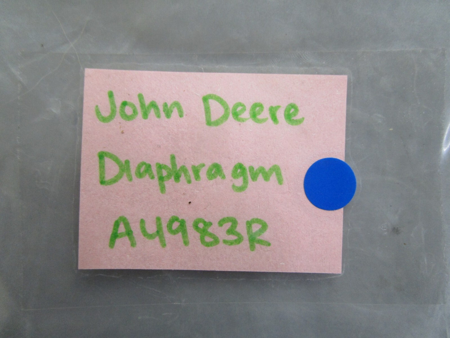 *NEW OEM* 0820 John Deere Diaphragm A4983R