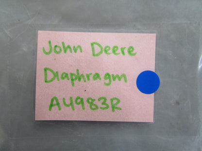 *NEW OEM* 0820 John Deere Diaphragm A4983R