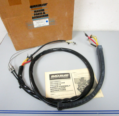 NEW OEM 79710A11 Mercury Mariner 1984 1985 8'ft 200hp Handle Wire Cable Ay 0720