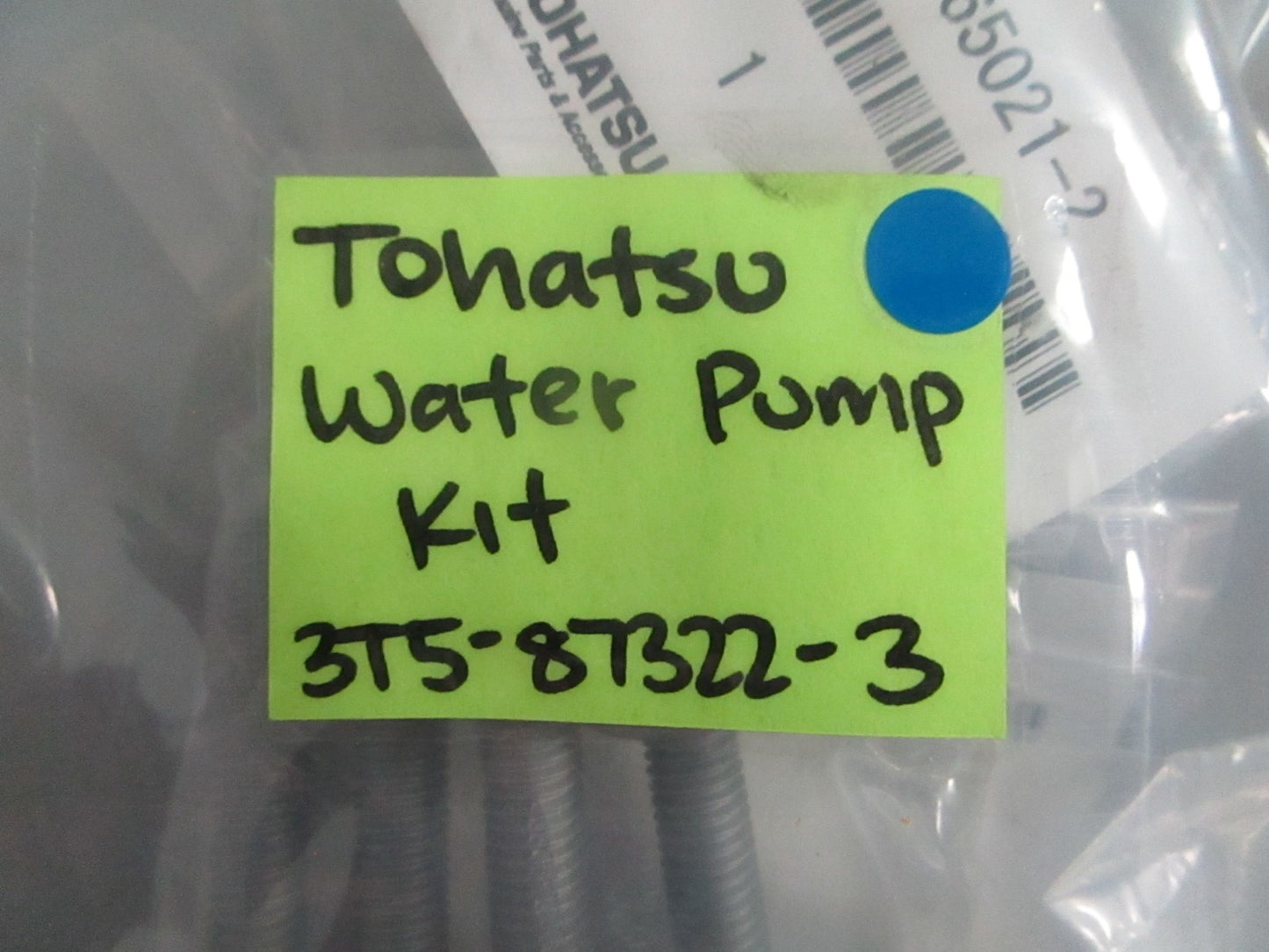 NEW OEM 3T5-87322-3 Tohatsu Water Pump Kit 0820