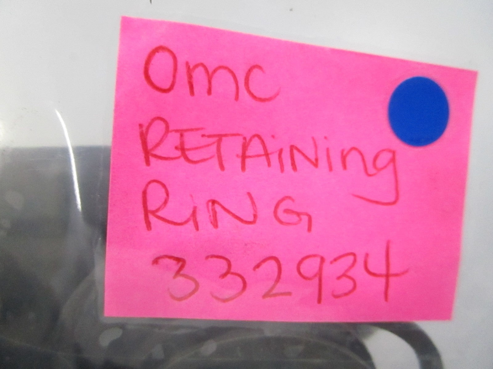 NEW OEM (LOT OF 3) 332934 0332934 OMC Johnson Evinrude Retaining Ring 0810