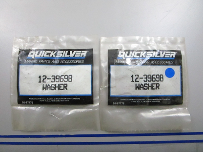 *NEW OEM* (LOT OF 2) 0810 Mercury Quicksilver Washer 12-39698