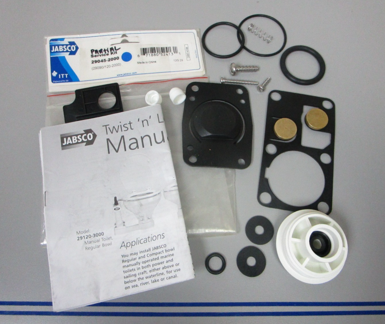 *NEW OEM* 0720 Jabsco Partial Service Kit 29045-2000