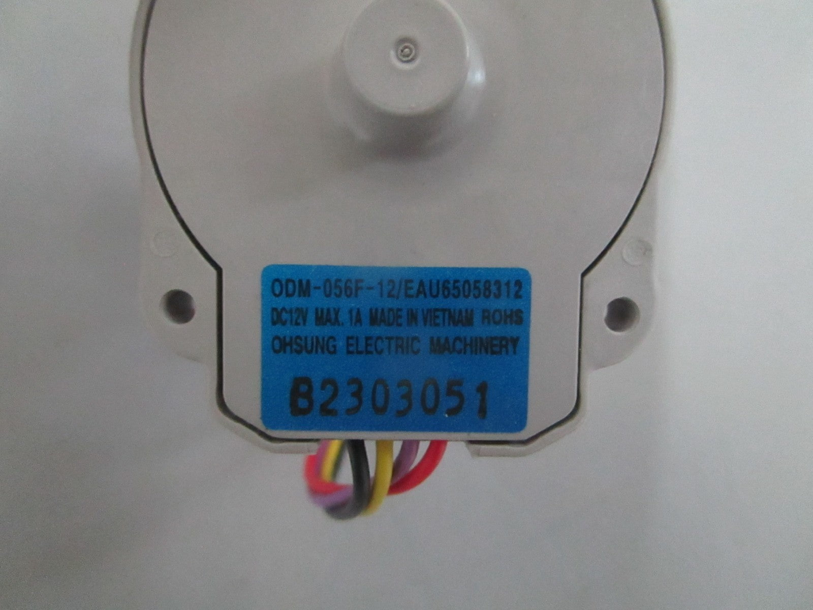 *NEW OEM* 0820 LG Refrigerator Evaporator Fan Motor EAU65058312