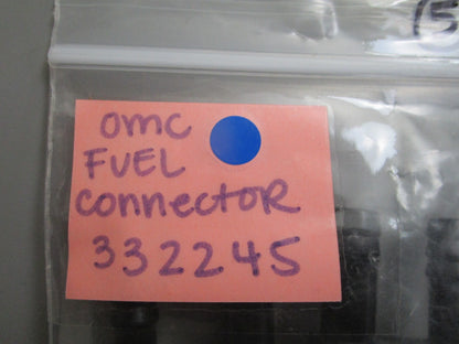 *NEW OEM* 0810 OMC Johnson Evinrude Fuel Connector 332245 0332245